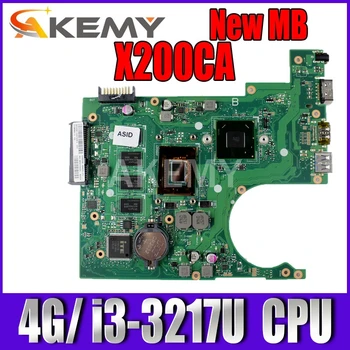Akemy X200CAP 4G/ i3-3217U Alaplap Az Asus X200CAP X200CA X200C F200C laptop Alaplap 100% - Ban Tesztelt