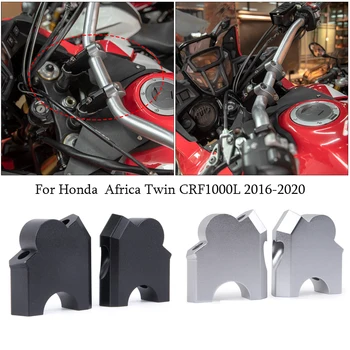 Alumínium Kormány Kelők 40mm Magasabb Húzza vissza 20mm Kiterjesztése Adapter 2016-2021 Honda Africa Twin CRF1000L 2016 2017 2018 2019
