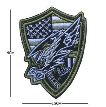 Amerikai Zászló Sas Hímzés Javítás Katonai Javítás Taktikai Embléma Jelvény Applied Harci Hímzett Foltok Csepp Szállítás
