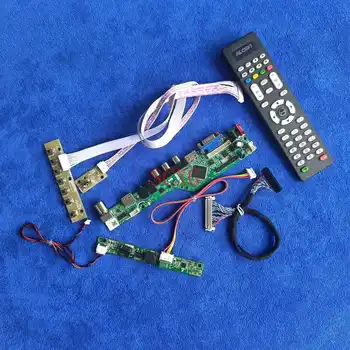 Analóg LED HDMI-kompatibilis USB AV VGA 30Pin LVDS Képernyő vezérlő kártya KÉSZLET 1600*900 A M195FGE/M195FGK/M195RTN01.0/M195RTN01.1