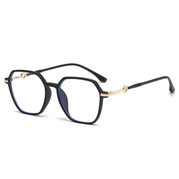 Anti Kék Fény Számítógépes Szemüveg 2021 Férfiak Trendi Gradiens Szemüveg Női Szabálytalan Négyzet Szemüveg Kerettel