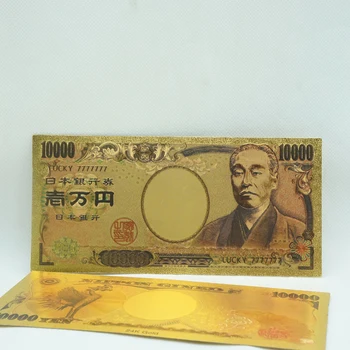 Arany lévő Bankjegyek 24 karátos Arany Új Japán Pénz, a Bankjegy Gyűjtemény