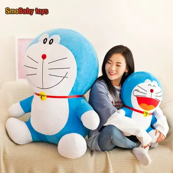 aranyos Japán Doraemon plüss plüss játék rajzfilm állat peluches grandes baba puha játékok párna lakberendezés gyerekeknek ajándék Halloween