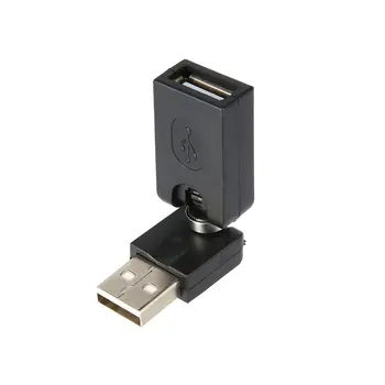 Audió Adapter 360free Forgatás USB Férfi-Nő Adapter USB Férfi-Nő Forgó Hajlítási Egy Férfi-Egy Nő
