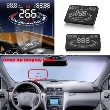 Autó HUD Head Up Display A Mercedes Benz C Class W202/W203/W204/W205 HUD Tükrözik Szélvédő Monitor Autó Electroinc Tartozékok