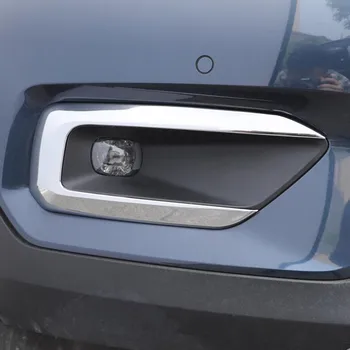 Autó Stílus Első Ködlámpa Keret Dekorációs Fedél Kárpitozás, Volvo XC40 2018-2021 Autóipari Külső Tartozékok
