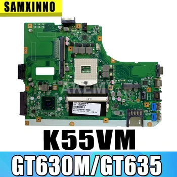 Az ASUS K55VM K55VJ K55V R500V REV.2.0/2.1/2.2/2.3 GT630M/GT635/2G laptop alaplap tesztelt, 100% - os munka eredeti alaplapja