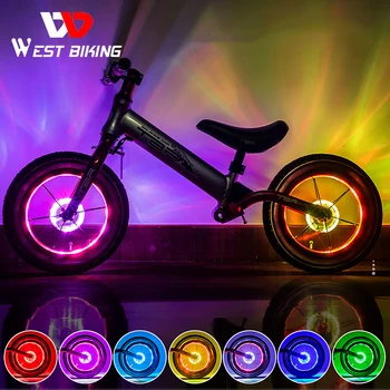 Az újratölthető Kerékpár Lámpa Bicikli Hub Beszélt Fény LED Kerékpározás Beszélt Fény Hub Tartozékok Fiú, Lány, Felnőtt, Kerékpározás Ajándék