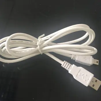 Banggood 80cm USB 2.0 EGY Férfi, hogy Mini 5 Pin-kód B OTG Adatok Szinkronizálása Töltő tápegység Csatlakozó Átalakító Kábel Fehér