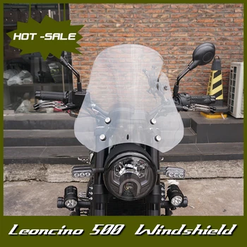 Benelli Leoncino 500 Motorkerékpár Első Windshiled a Nem-pusztítás Részlet, illetve HD Látás