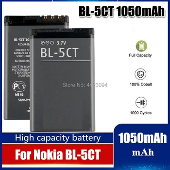 BL-5CT Akkumulátor Nokia 1050mAh 3720C 5220XM 6303C 6730C C5 C5-00 C6-01 6030C 6303i Lítium-Polimer Mobiltelefon Akkumulátorok