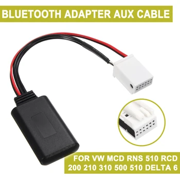 bluetooth Audio Adapter Kábel VW MCD RNS 510 RCD 200 210 310 500 510 Delta 6 Autó Elektronika, Tartozékok