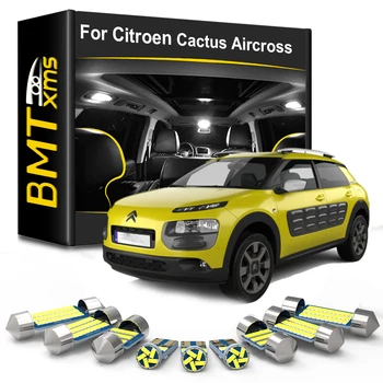 BMTxms Canbus A Citroen C4 Aircross Kaktusz 2012-2014 2015 2018 2019 2020 Tartozékok Autós LED-es Belső Beltéri Lámpa Készlet
