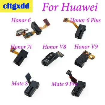 cltgxdd Fülhallgató Fejhallgató-Audio jack Flex Kábel Huawei Honor 6 6Plus 7i V8 V9 Pajtás S Cimbora 9 Pro Audio Csatlakozó Port Dokkoló