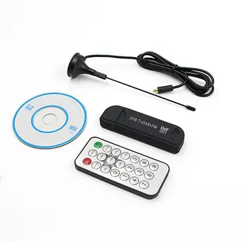 Digitális USB TV FM+DAB DVB-T RTL2832U+R820T Támogatás SDR-Tuner Vevő Forró Eladó