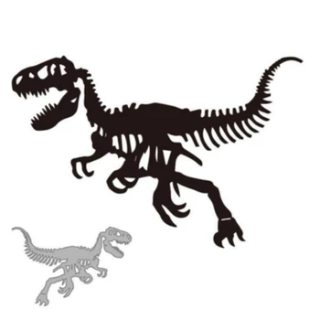 Dinoszaurusz fémforgácsolási Meghal a Scrapbooking Kézzel készített Eszközök Penész Vágott Stencil Új 2021 DIY Kártyát, Hogy a Penész Modell Jármű Dekoráció
