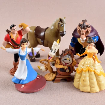 Disney Szépség, A Fenevad Bella Baba Kezét Modell Pékség Torta Dekorációs Tárgyak, Leletek A Kijelző Akció Játék A Gyerekek Számára