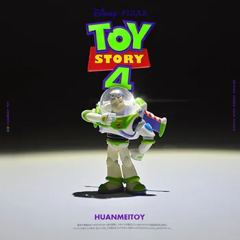 DISNEY Toy story 4 Buzz Lightyear PVC ábra gyűjtemény játékok, Dekorációk DIY gyűjteményében pvc ábra játékok