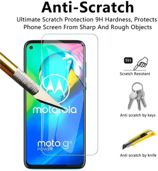 Edzett Üveg Motorola Moto G 8 G8 Játszani Plusz Energiát Képernyő Védő Motorola Moto G8 Plusz Védő Üveg Film