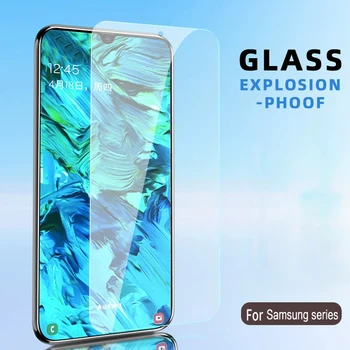 Edzett Üveg Samsung Galaxy A01 A11 A21 A31 A41 a51-es A71 Képernyő Védő Üveg A21S M11 M21 M31 a30-as A50 Védő Üveg