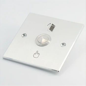 ELEWIND Ajtó csengő nyomógomb a téglalap alakú ezüst panel ( PM191B-10/S )
