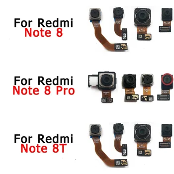 Eredeti Első Hátsó Kamera A Xiaomi Redmi Megjegyzés termelés 8 tonna 8 Pro Önarckép Néző Hátsó Elülső Kamera Modul Flex Csere Alkatrészek
