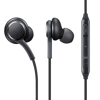 Eredeti Samsung 3,5 mm-es Vezetékes Fejhallgató IG955 In-ear Fülhallgató Mikrofonnal hangerőszabályzó Fülhallgató, AKG Galaxy S8 S7 S6