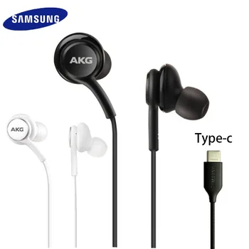 Eredeti Samsung AKG c-Típusú In-ear Fülhallgató IG955 Mikrofon Vezetékes Headset, Galaxy Samsung S20 Note10 Huawei Okostelefon Xiaomi