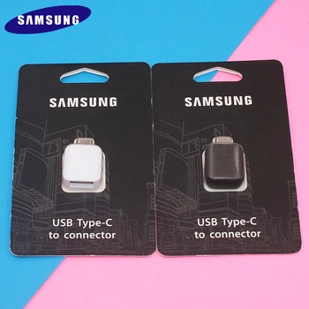 Eredeti Samsung USB-C Típusú OTG Adapter Galaxy A50 A70 A80 S8 S9 S10 S20 S21 Plusz Megjegyzés 9 8 Támogatás Pen Drive - /U-Lemez/Egér
