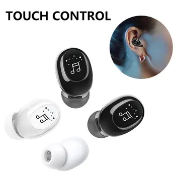 F911 In-Ear Mini Láthatatlan Lítás, Vezeték nélküli Fülhallgató Bluetooth-kompatibilis Fejhallgató Sztereó Kihangosító Headset TWS Fülhallgató Mikrofon