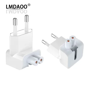 Fali HÁLÓZATI Levehető Elektromos Euró EU Plug Kacsa Fejét Power Adapter Apple iPad, iPhone, USB Töltő MacBook