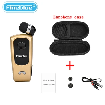 Fineblue F920 Vezeték Nélküli Behúzható Hordozható Mini Bluetooth Headset Hívásokat Emlékeztetni Rezgés Viselni Klip Sport Futó Fülhallgató
