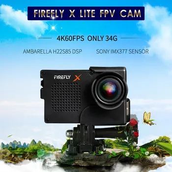 Firefly X Lite 4K Kamera 60fps Vezeték nélküli FPV Sport Cam A FPV Drónok Sport Kamera Racing Drónok