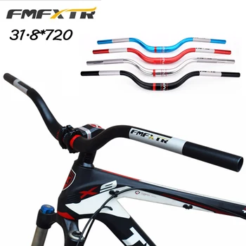 FMFXTR MTB Kormány Alumínium Ötvözet Kelő Fogantyú 31.8*720 mm Mountain Bike-Kormány Egyik Alakú Bár Kerékpár Rész