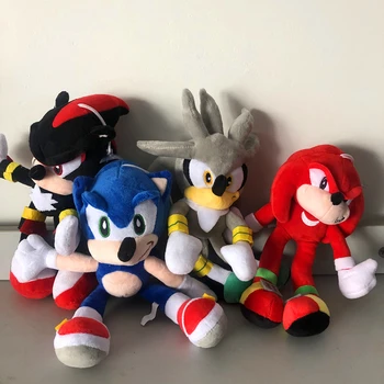 Forró Eladó Sonic Plüss Baba Játékok Pamut Puha Sonic Filmek Körül Divat Új Szép Plüss Játék Baba Játékok Gyerekeknek Karácsonyi Ajándék