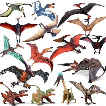 Forró Gyermek Oktatás Klasszikus Pterodaktilusz Dinoszaurusz Állatok Modell Figura quetzalcoatlus közül akciófigura PVC Gyűjtemény Gyerek, Játék, Ajándék