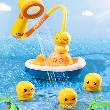Fürdő Játékok Elektromos Kacsa Víz Játék Baba Zuhany Csaptelep Fürdőszoba Vízpermet Fürdő Játékok Fürdés, Úszás Fürdő Játékok Gyerekeknek