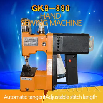 GK9-890 hordozható elektromos varrógép automatikus pecsételő gép, szőtt zacskó záró gép