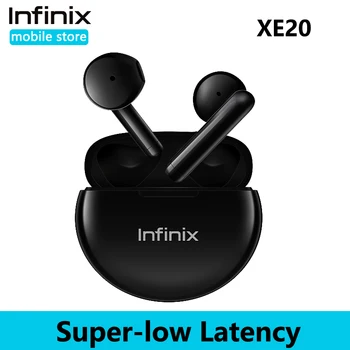 Globális verzió infinix XE20 TWS Igaz, Vezeték nélküli Bluetooth-Fülhallgató 60ms szuper alacsony késleltetésű Kettős Mikrofon Hívások 30 az akkumulátor élettartamát