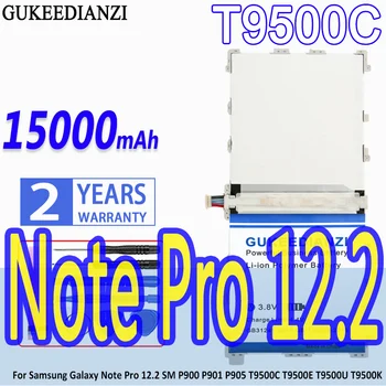 GUKEEDIANZI Akkumulátor T9500C 15000mAh Samsung Galaxy Note Pro 12.2 SM P900 P901 P905 T9500C T9500E T9500U T9500K Pro12.2