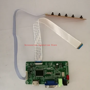 HDMI+VGA+Audió EDP Monitor Kit LQ133M1JW15 LQ133M1JW13 1920X1080 LCD LED Képernyő Vezérlő Vezető Testület