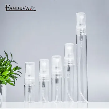 Hordozható Mini Újratölthető Parfüm Spray Palackot A Spray-Illat Szivattyú Utazási Mintát Kémcsőben Üres Kozmetikai Üvegek