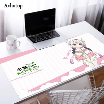 Kanna Aranyos Egér Pad Anime Nagy Mousepads Gamer Számítógép Kawaii Billentyűzet Rózsaszín Táblázat Mat Kawaii Íróasztal Tini Lányok Hálószoba