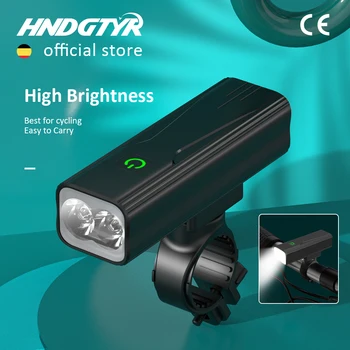 Kerékpár Lámpa HKX2 3 az 1-LED Fényszóró Zseblámpa, USB Tölthető a Hátsó Lámpa hátsó Lámpa 6-12 Óra Kerékpár Fény Lámpa