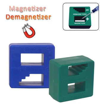 Kék, Zöld, Magnetizer Demagnetizer A Csavarhúzó Tippek Csavar Bit Mágneses Vegye Fel Szerszám Csavarhúzó Magas Minőség