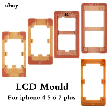 LCD Javítás UV Ragasztó LOCA Penész LCD Külső Üveg Képernyő Penész iPhone 4 4s 5 5c 5 6 6 7 plus Penész