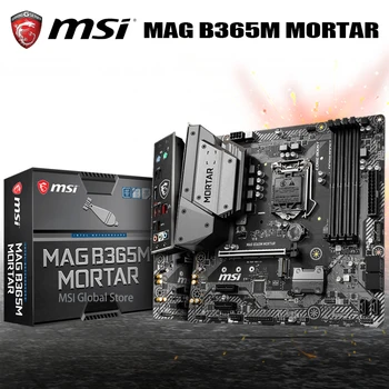 LGA 1151 MSI MAG B365M HABARCS Alaplap Támogatja a 8.-Gen 9.-Gen i5 i7 i3 Cpu DDR4 64 gb-os PCI-E 3.0 Játék M. 2 B360 Alaplapja