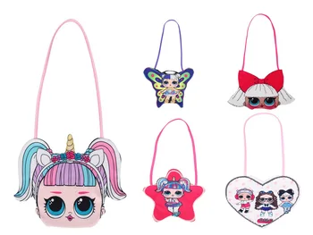 LOL Meglepetés babák 2019 kis hátizsák női rajzfilm Tároló táska LOl lányok Anime gyermekek Fashing táskák, Pénztárca 2B06
