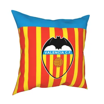 Los Murcielagos Valencia Club De Futbol Valencia CF Árut Nyomtatás, Dekorációs Anyag Párna burkolata 40*40cm lakberendezés