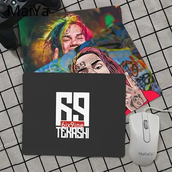 Maiya kiváló Minőségű Rapper 6IX9INE Tekashi69 Comfort Mouse Mat Gaming Mousepad Felső Értékesítés Nagykereskedelmi Gaming egér Pad